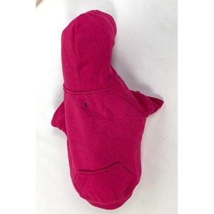 Zack & Zoey Dog Hoodie in XS, raspberry color, NWT